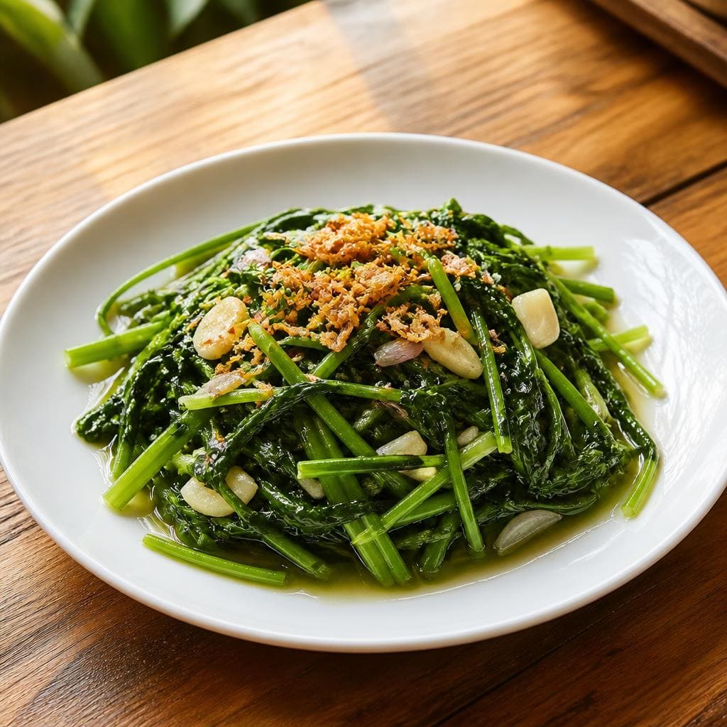 Tumis Kangkung Polos dari Sate Khas Senayan